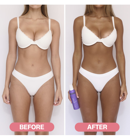  Bali Body Deep Violet Express Self Tan - Експрес автозасмага для тіла у відтінку Deep Violet