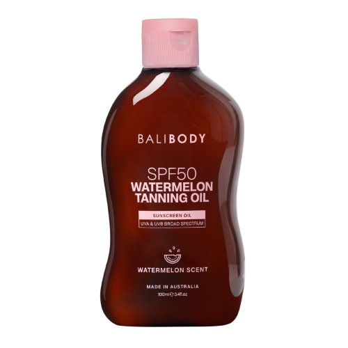 Bali Body Watermelon Tanning Oil SPF50 - Масло для засмаги з насінням кавуна SPF50